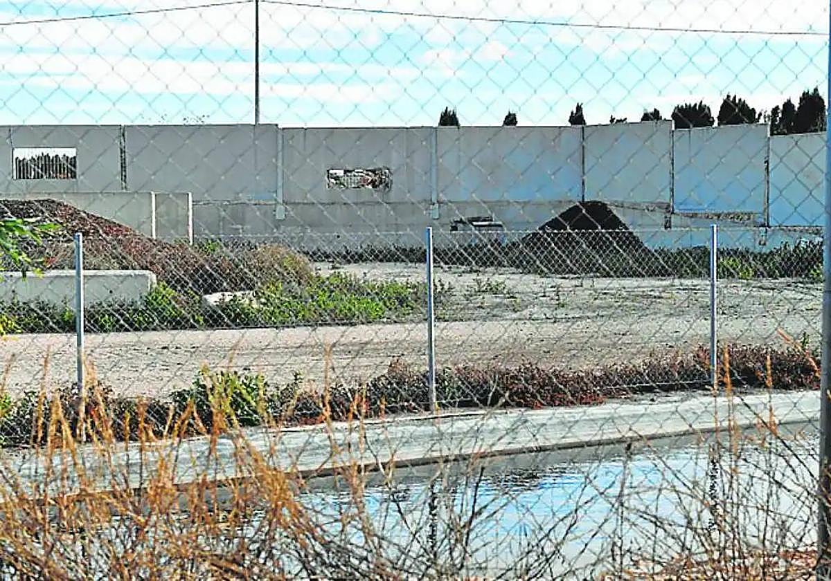 Finca de Valladolises inspeccionada, en una foto de archivo.