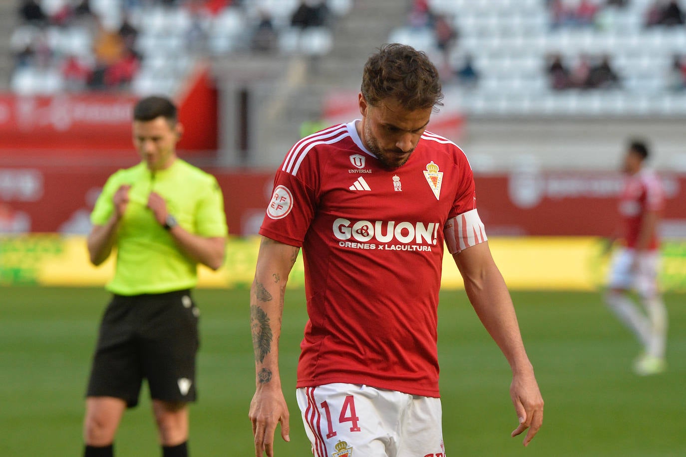 La victoria del Real Murcia frente al Recreativo, en imágenes