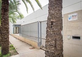 Acceso a las instalaciones del Centro Oriol arrasadas por la Dana de 2019.