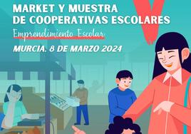 Ucoerm retoma su market y muestra de cooperativas escolares en el paseo Alfonso X