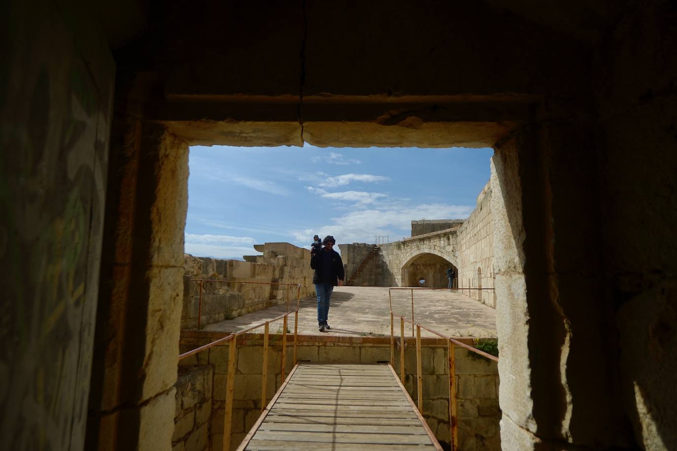 Toma de posesión del Castillo de Mula, en imágenes