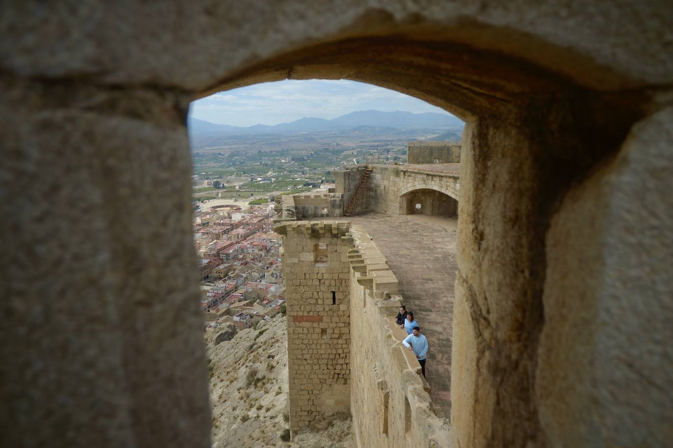 Toma de posesión del Castillo de Mula, en imágenes