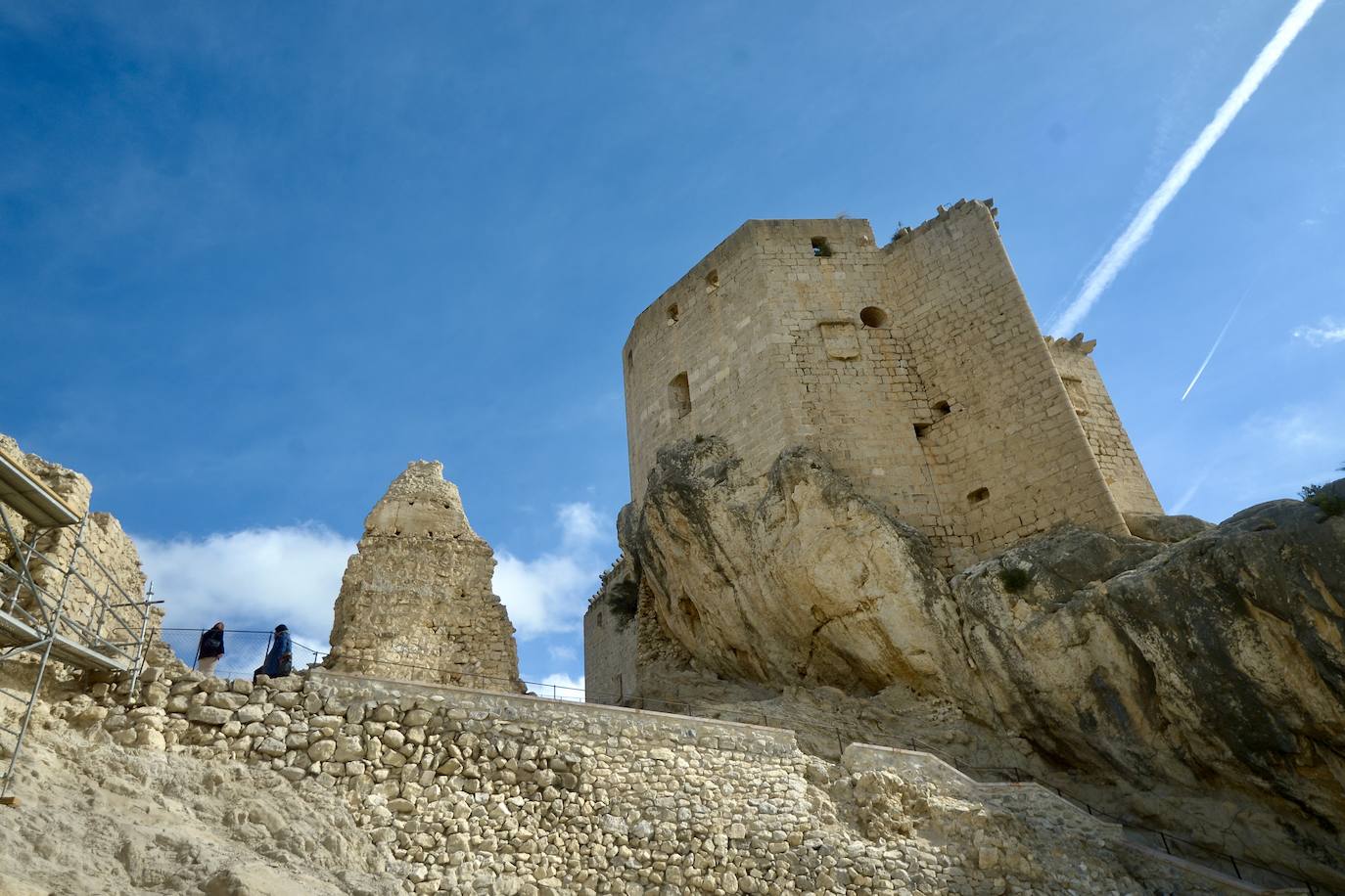 Toma de posesión del Castillo de Mula, en imágenes