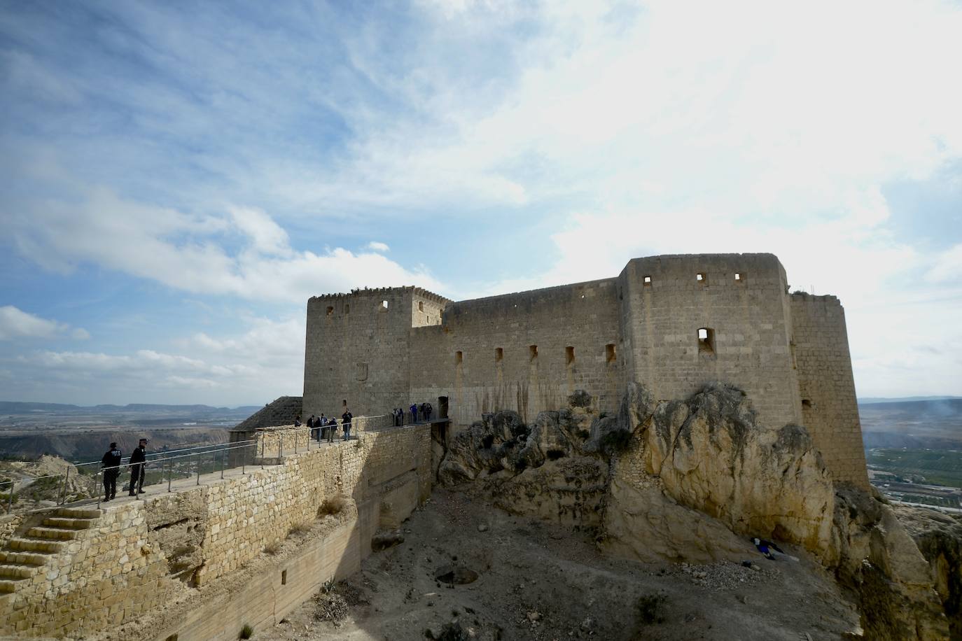 Toma de posesión del Castillo de Mula, en imágenes