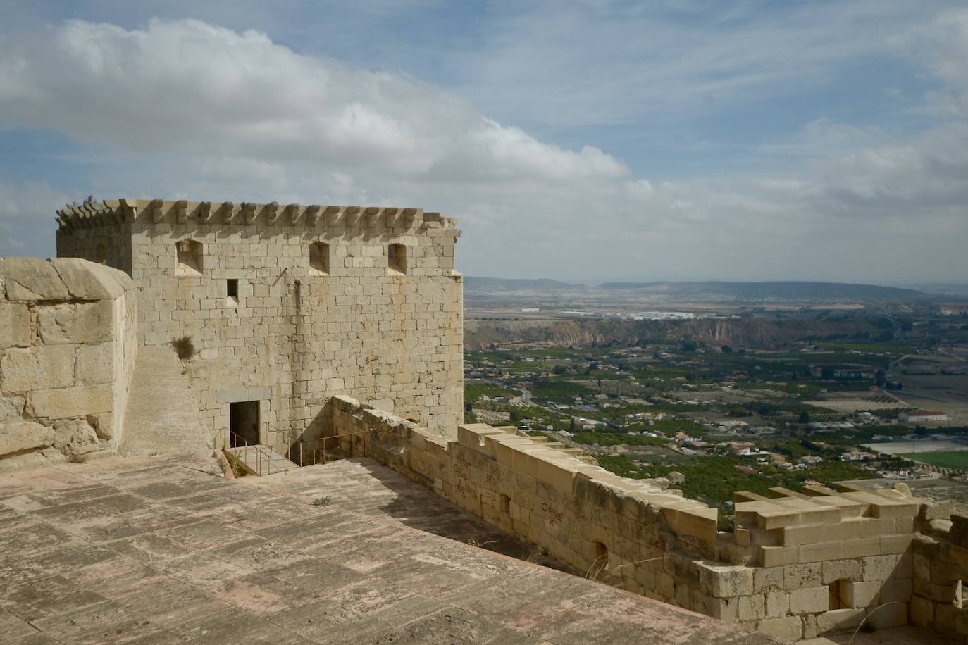 Toma de posesión del Castillo de Mula, en imágenes