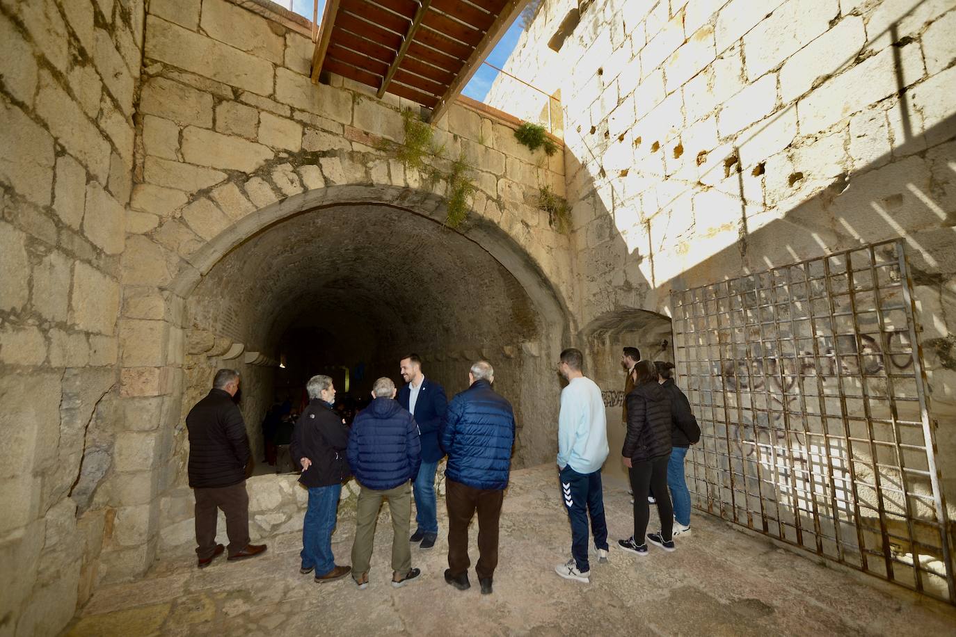 Toma de posesión del Castillo de Mula, en imágenes