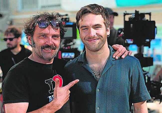 Pablo Guerrero junto a Ricardo Gómez.