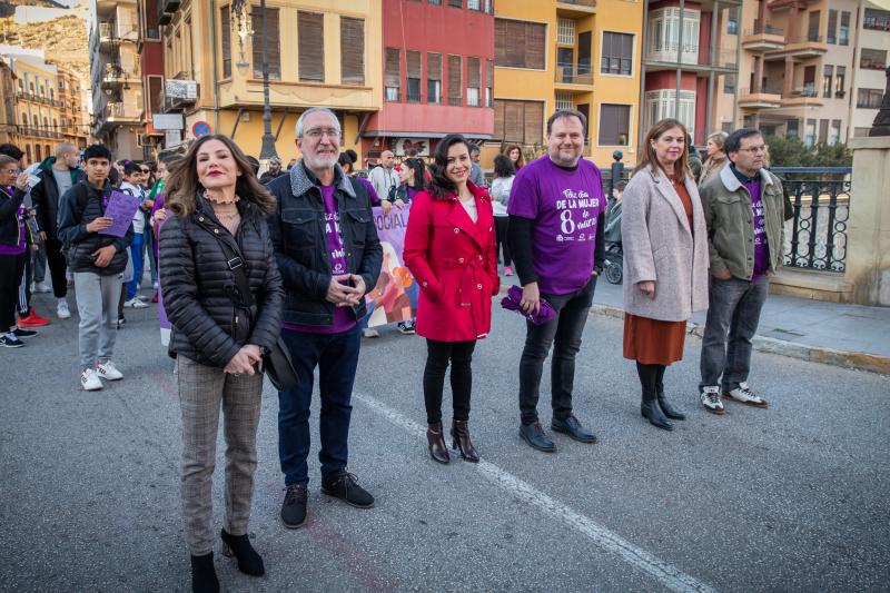 Las imágenes de la marcha del 8-M en Orihuela