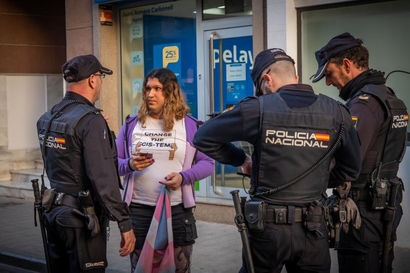 Las imágenes de la marcha del 8-M en Orihuela