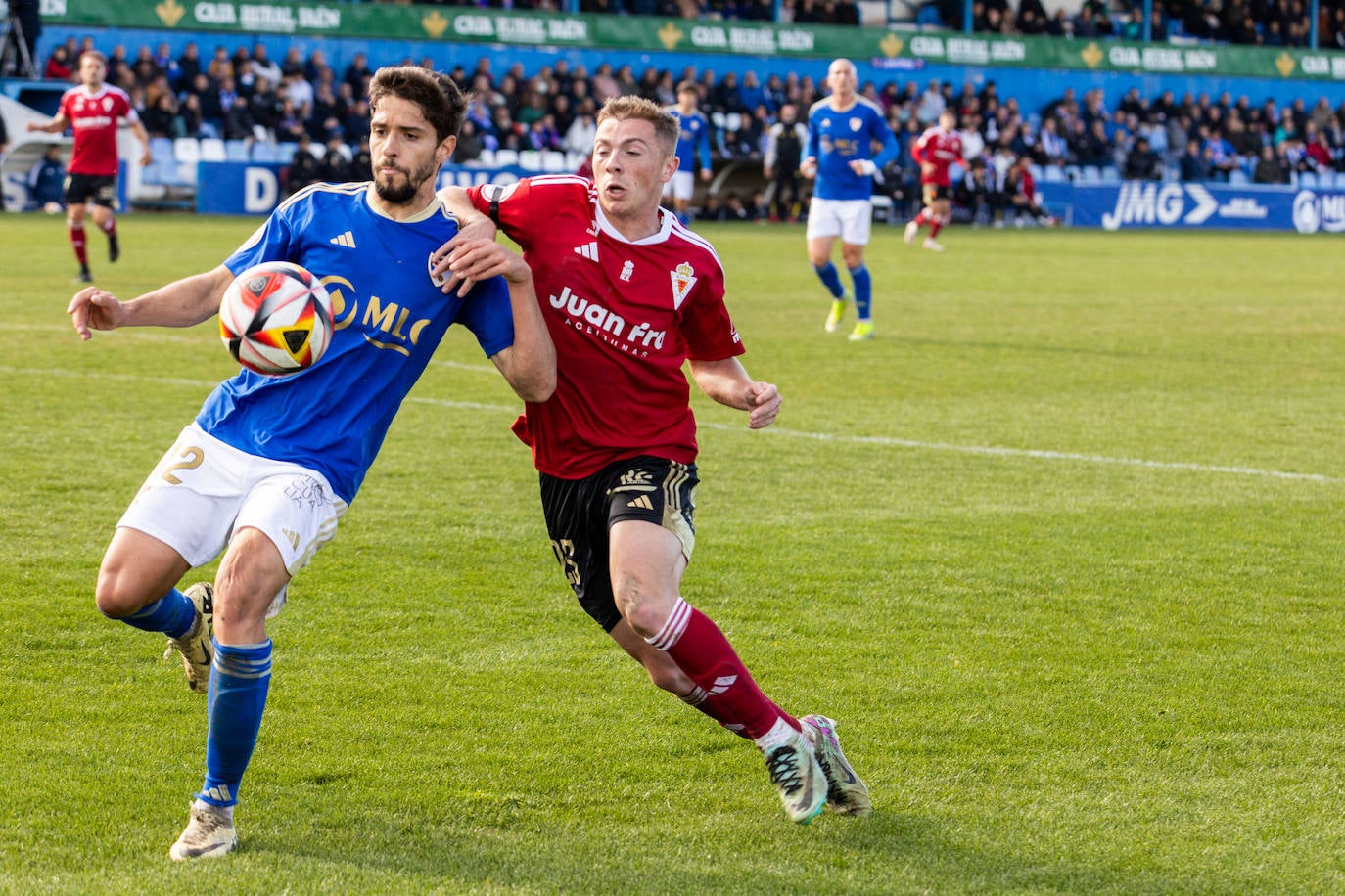 La derrota del Real Murcia frente al Linares Deportivo, en imágenes