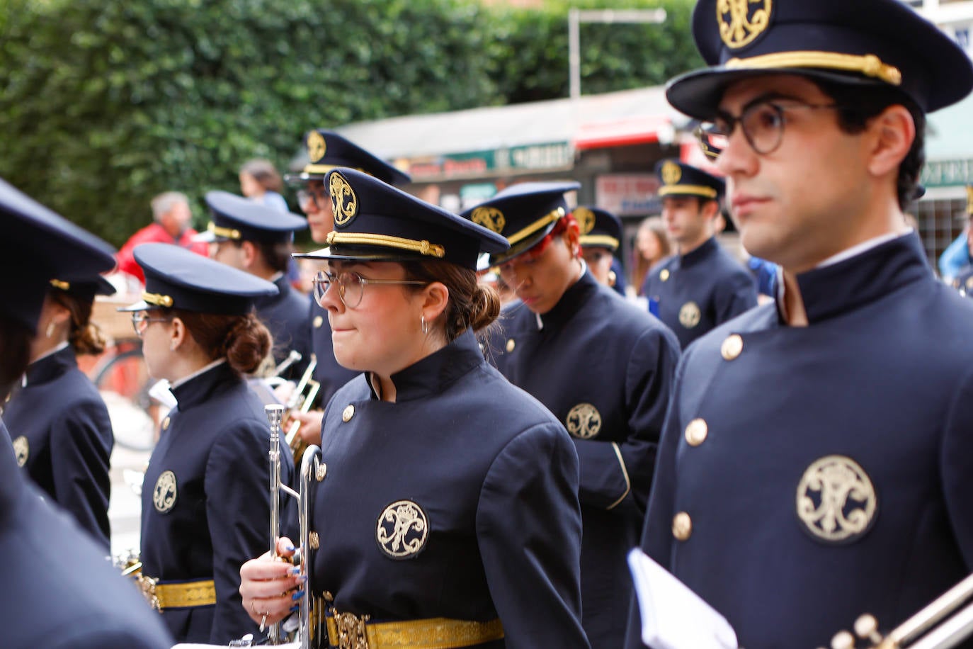 Azules y blancos proclaman su participación en las procesiones de Lorca