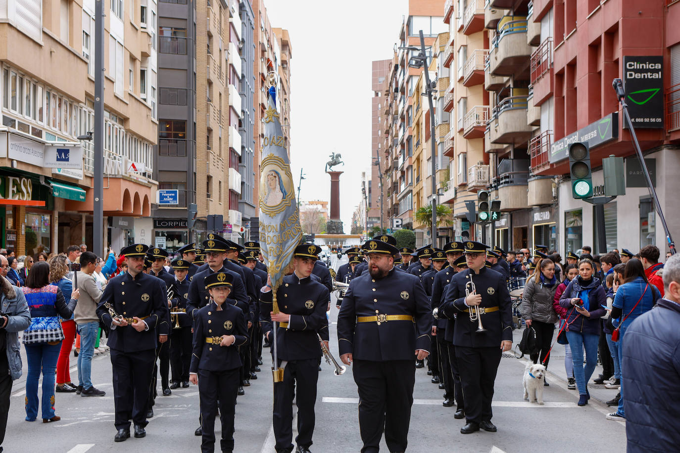 Azules y blancos proclaman su participación en las procesiones de Lorca