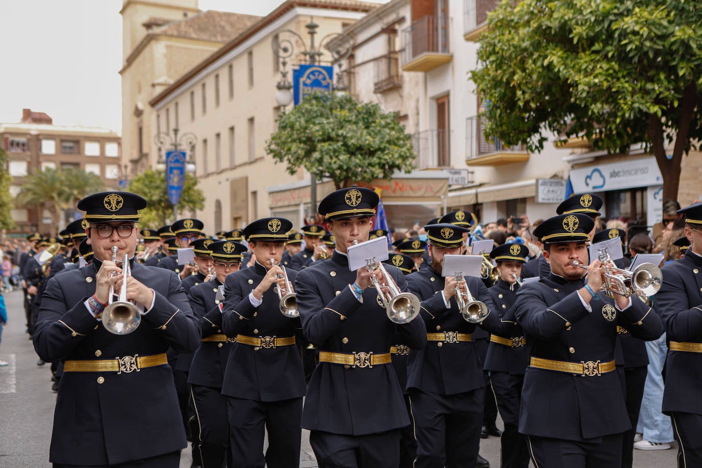 Azules y blancos proclaman su participación en las procesiones de Lorca