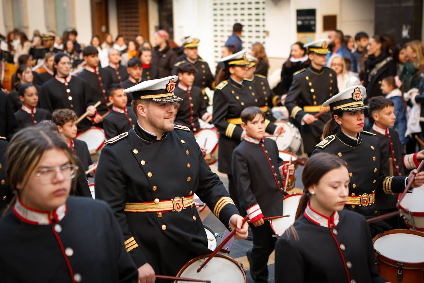 Azules y blancos proclaman su participación en las procesiones de Lorca