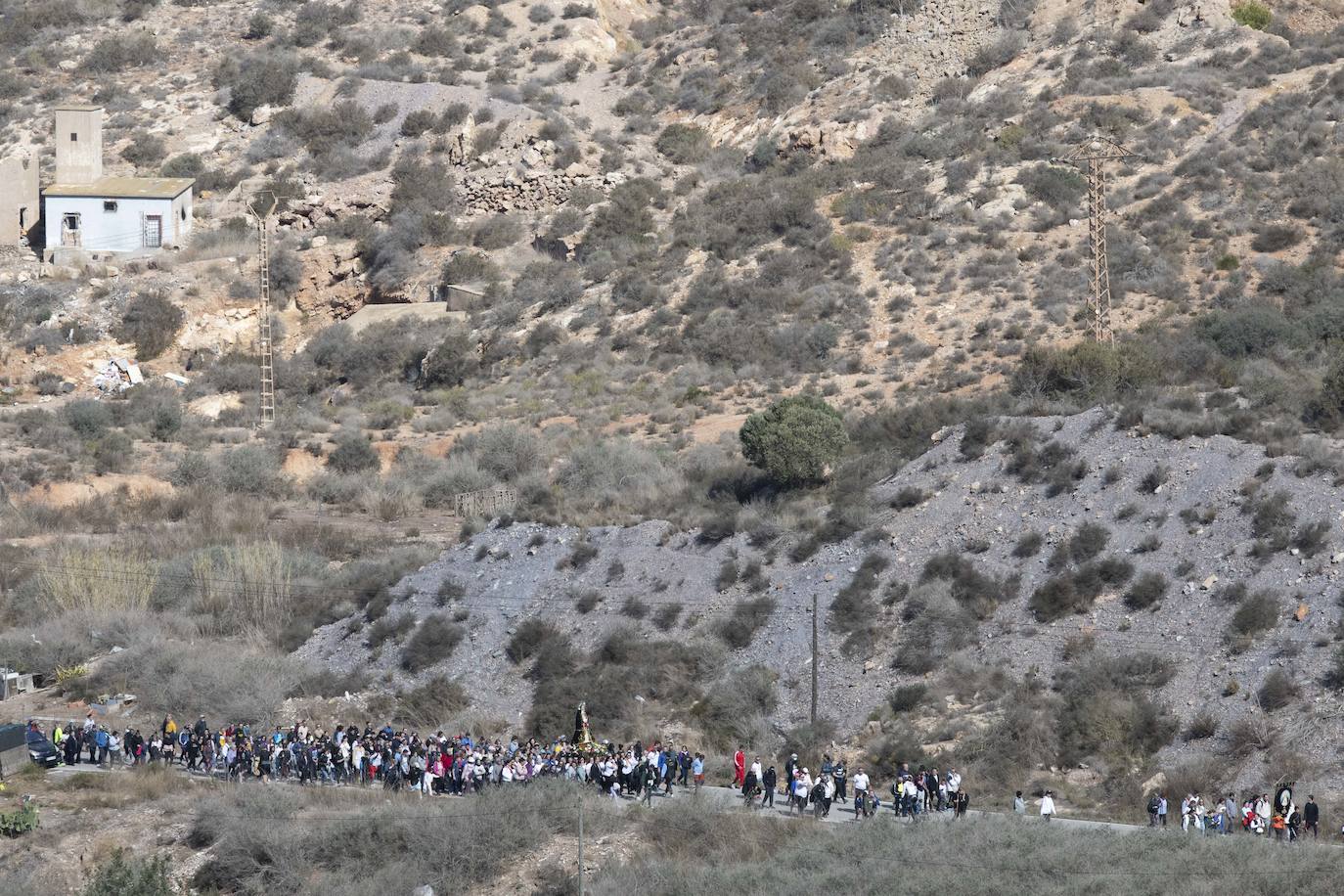 Las imágenes de la Romería de la Soledad del Calvario en Cartagena