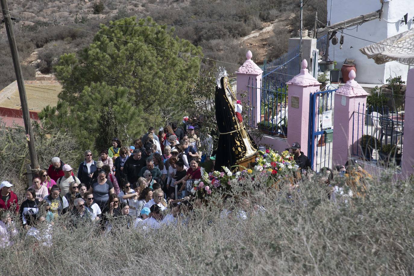 Las imágenes de la Romería de la Soledad del Calvario en Cartagena