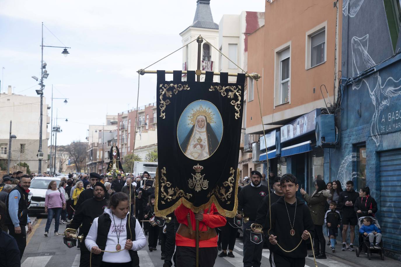 Las imágenes de la Romería de la Soledad del Calvario en Cartagena