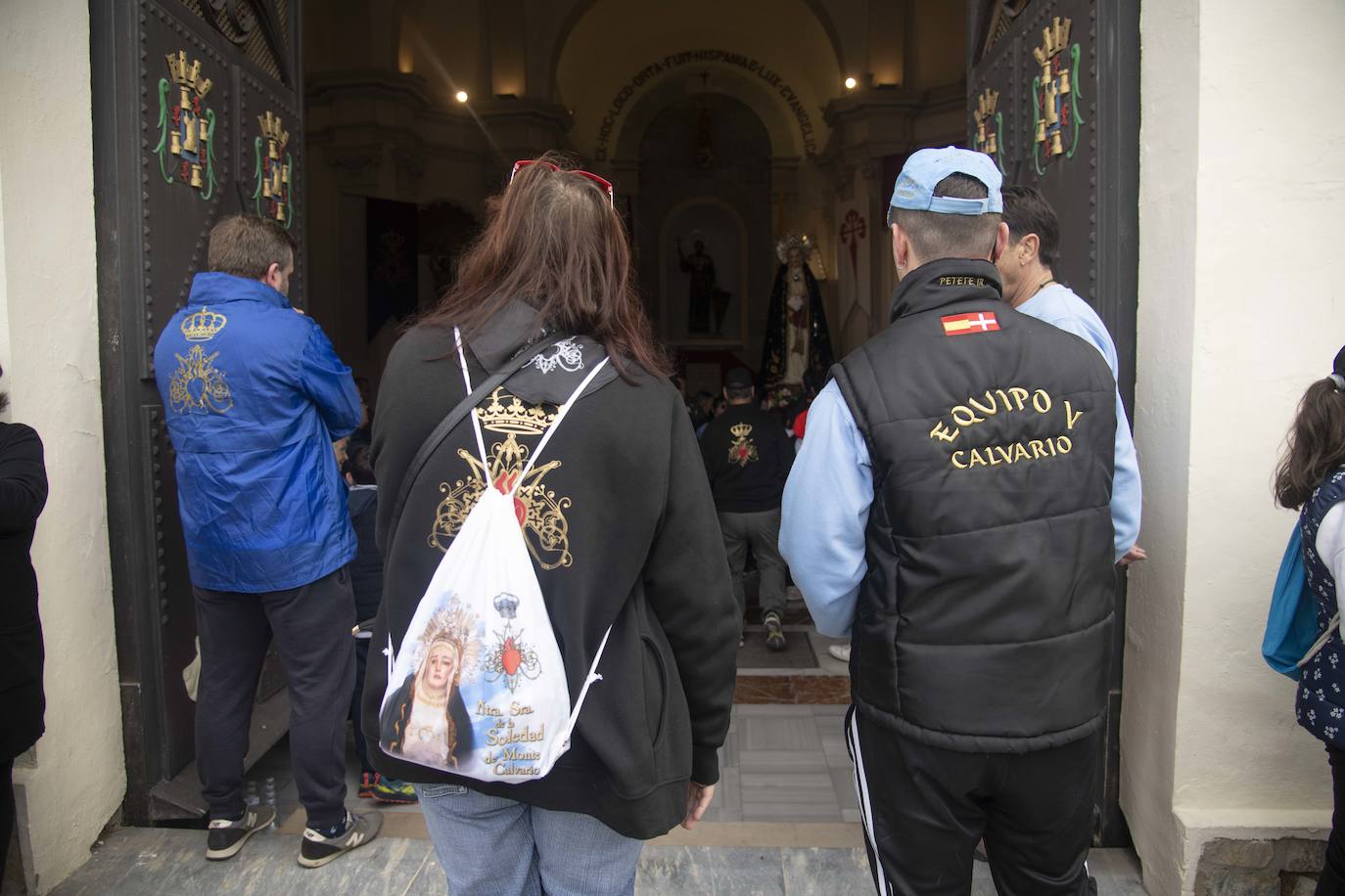 Las imágenes de la Romería de la Soledad del Calvario en Cartagena