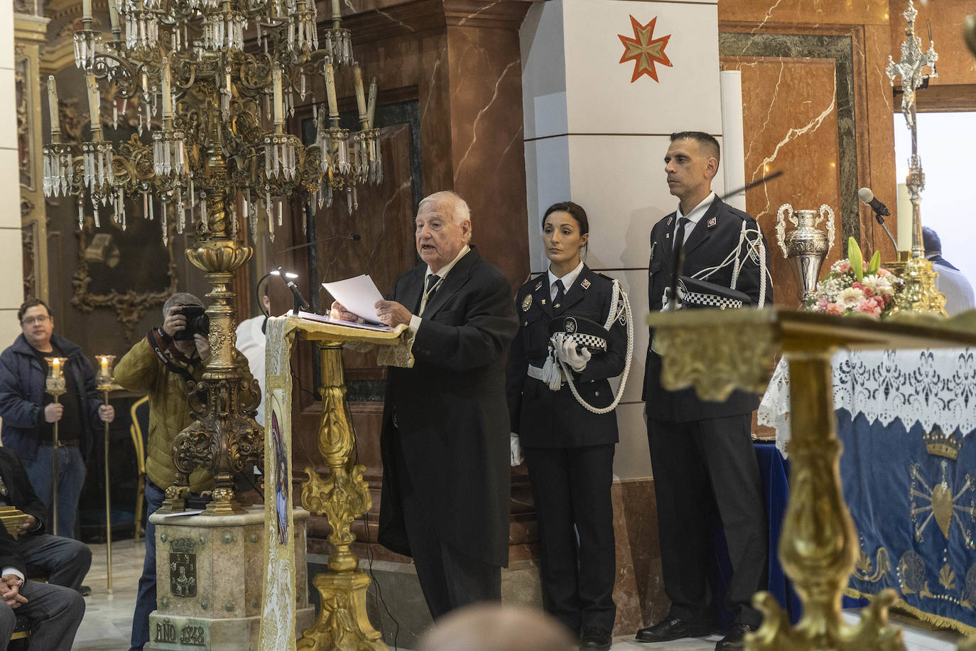 Las imágenes de la reapertura de la basílica de la Virgen de la Caridad de Cartagena