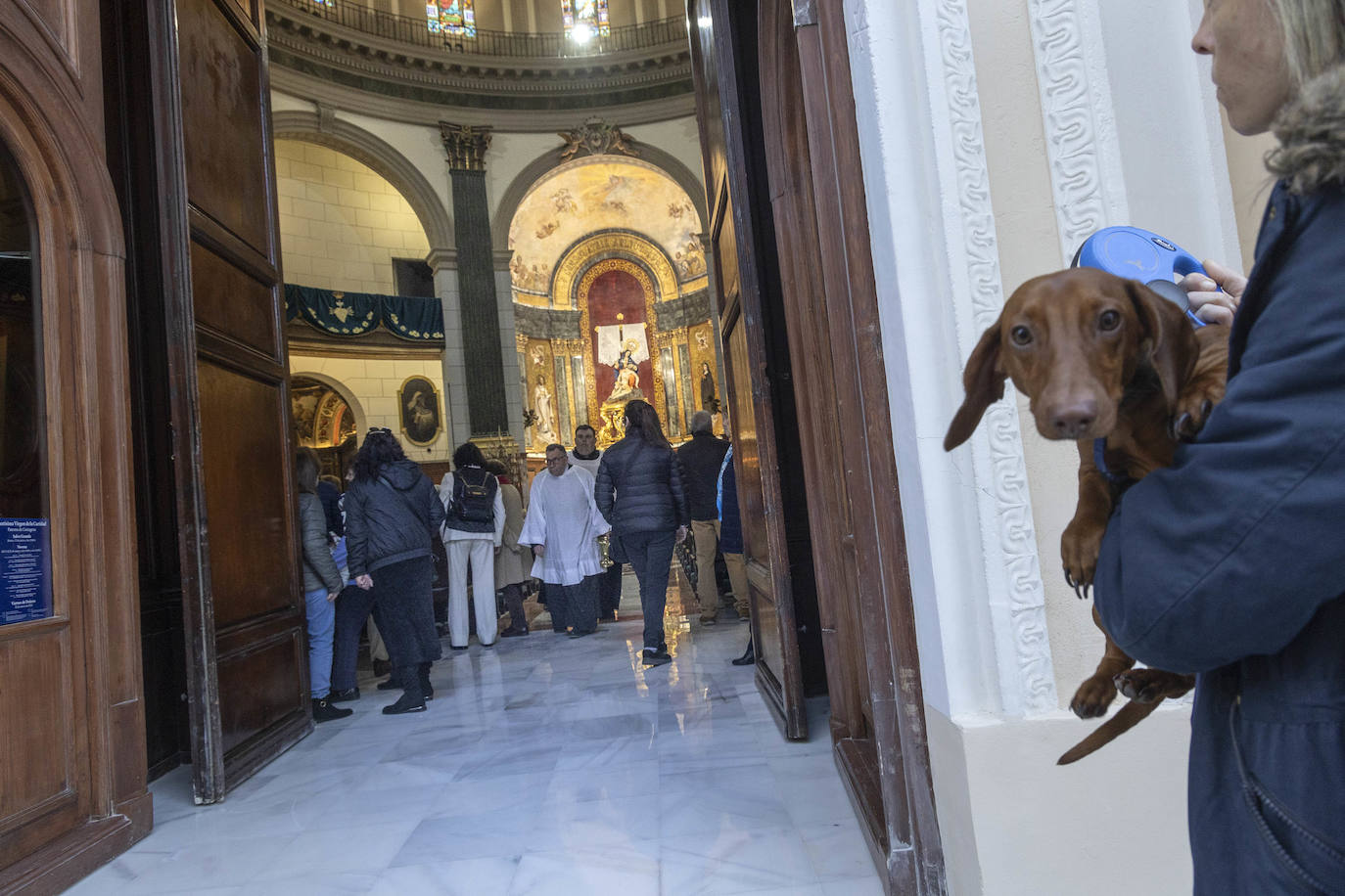 Las imágenes de la reapertura de la basílica de la Virgen de la Caridad de Cartagena