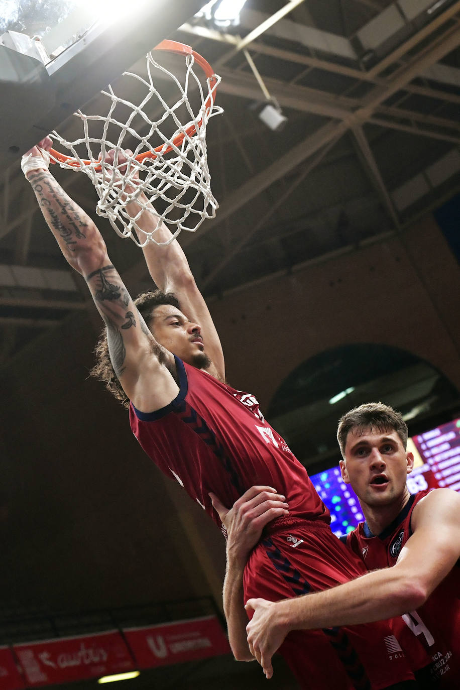 Las imágenes del partido entre el UCAM Murcia y el AEK Betsson