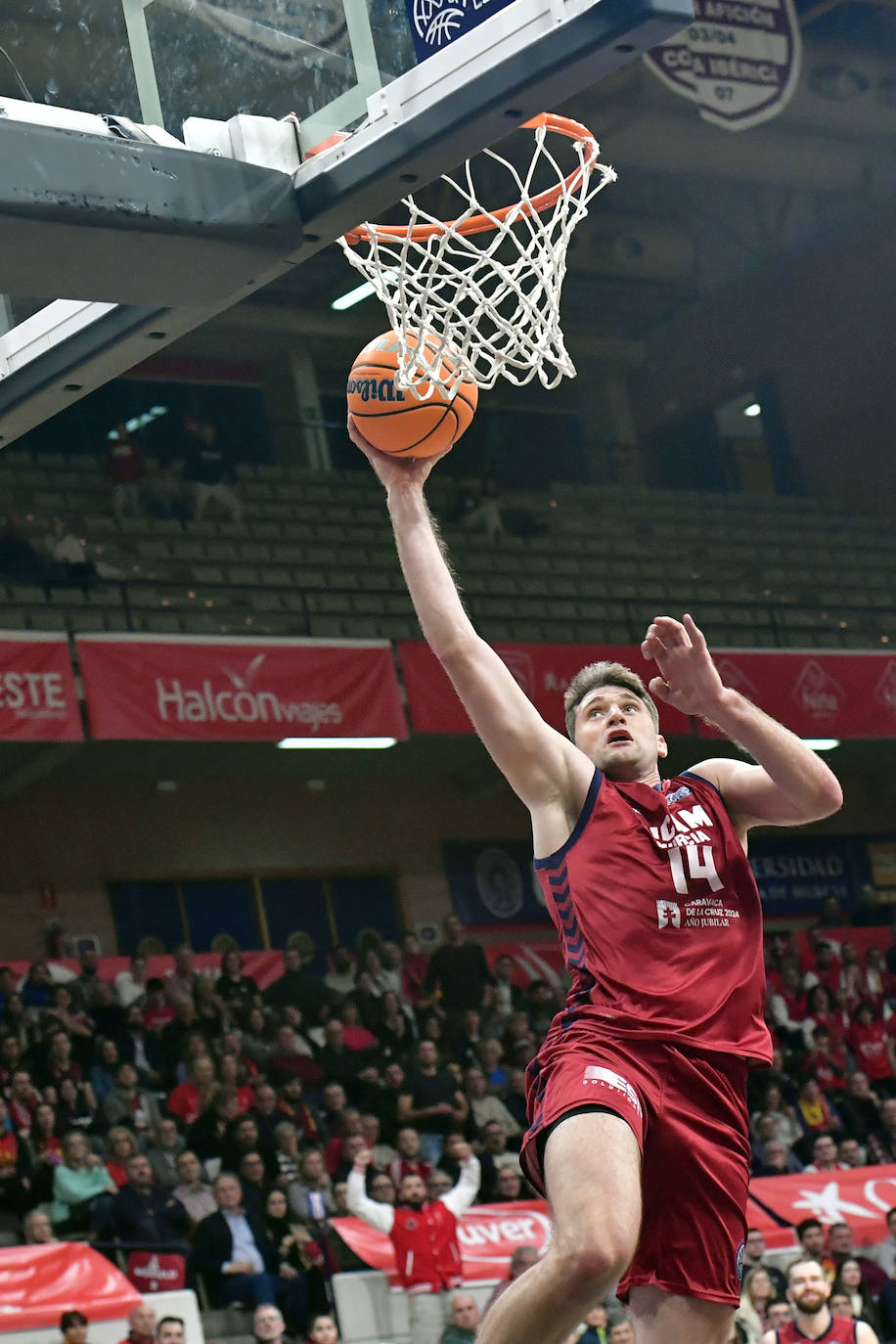 Las imágenes del partido entre el UCAM Murcia y el AEK Betsson