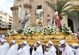 Procesión de Domingo de Resurrección en Murcia, 2023.