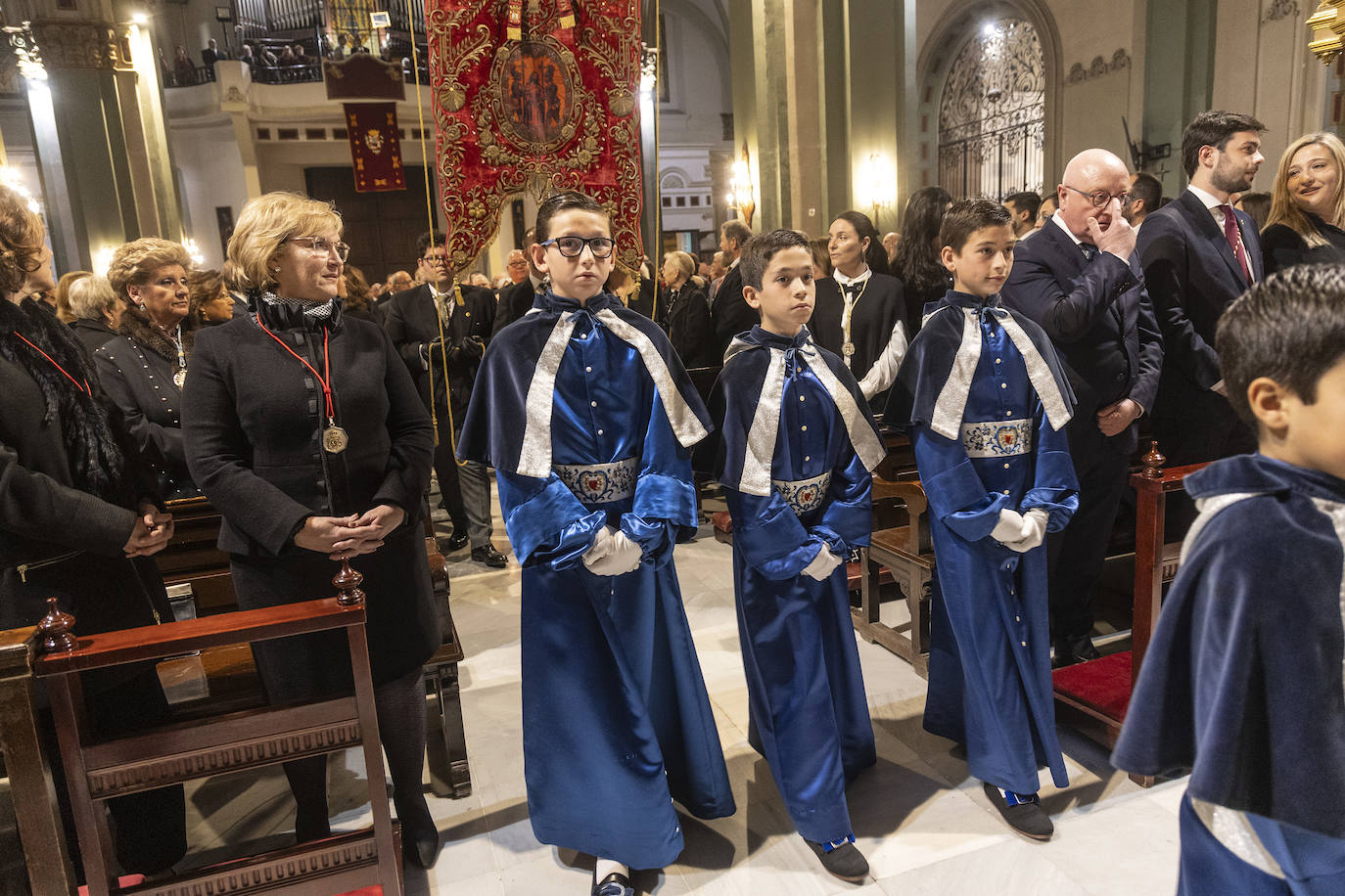 Las imágenes de la Salve Grande a la Virgen del Primer Dolor en Cartagena
