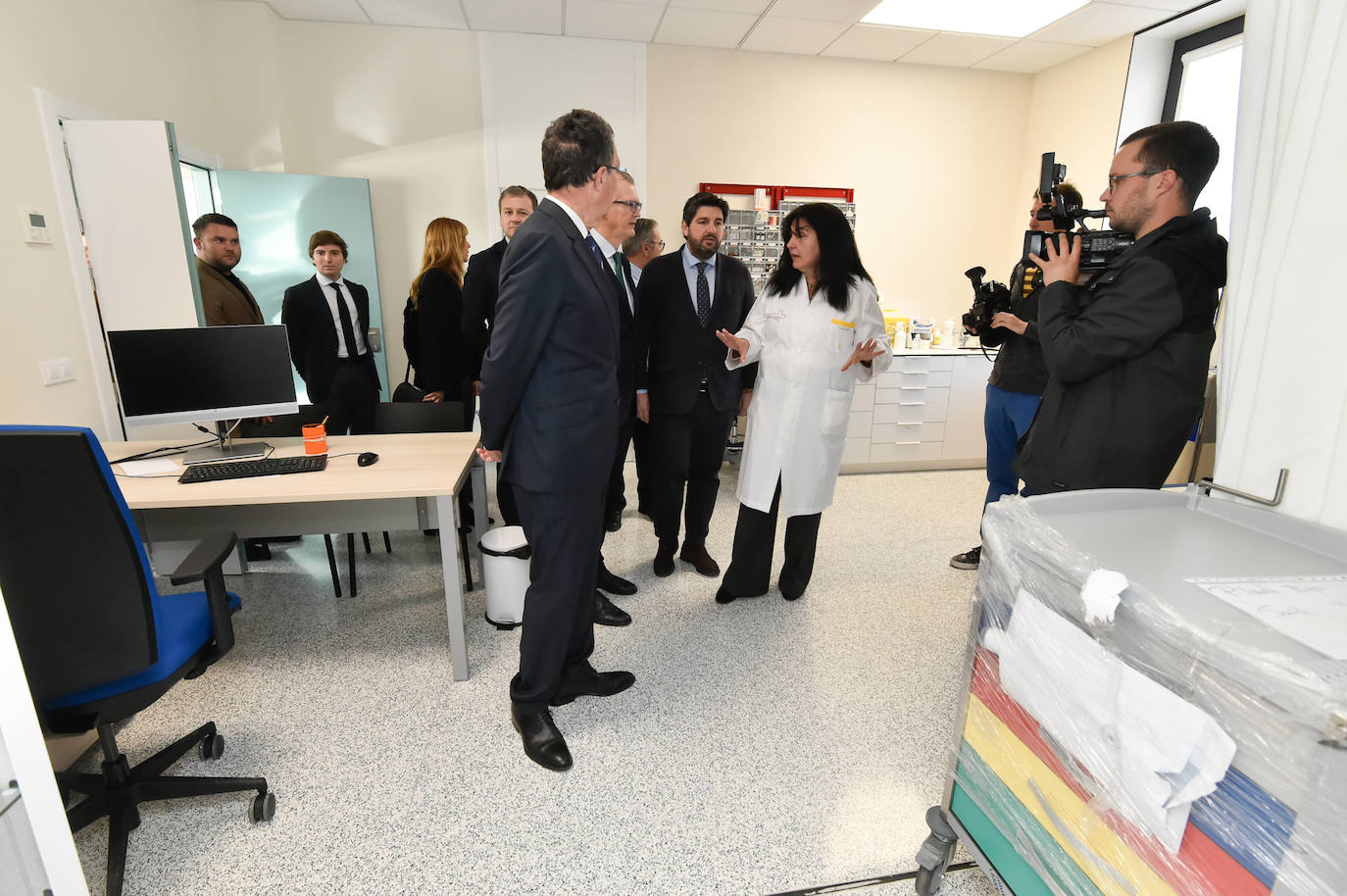 La inauguración del centro de salud de Sangonera la Verde