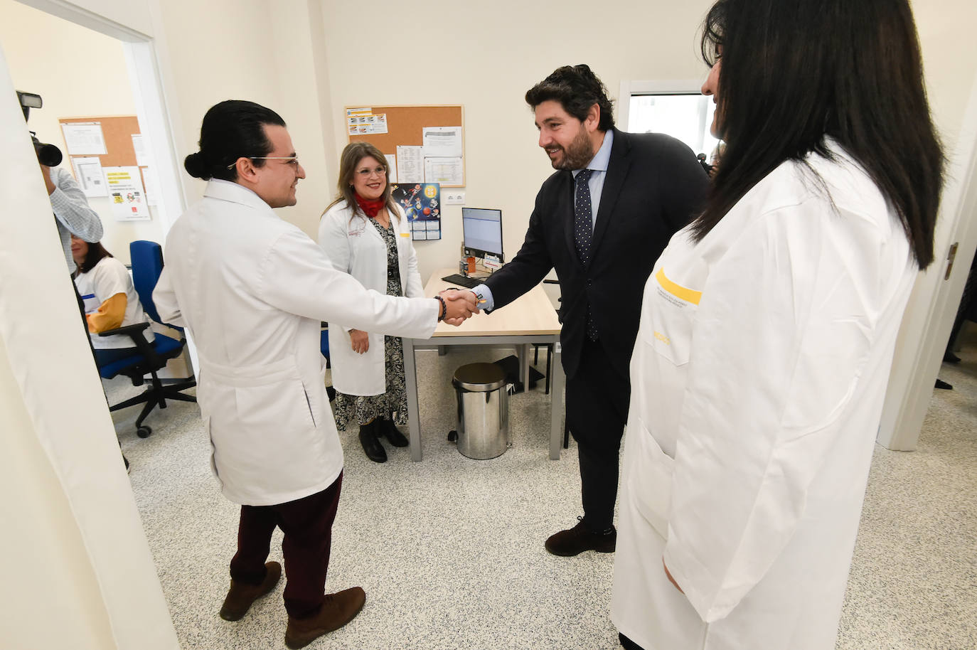 La inauguración del centro de salud de Sangonera la Verde