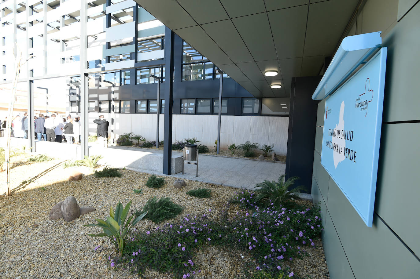 La inauguración del centro de salud de Sangonera la Verde