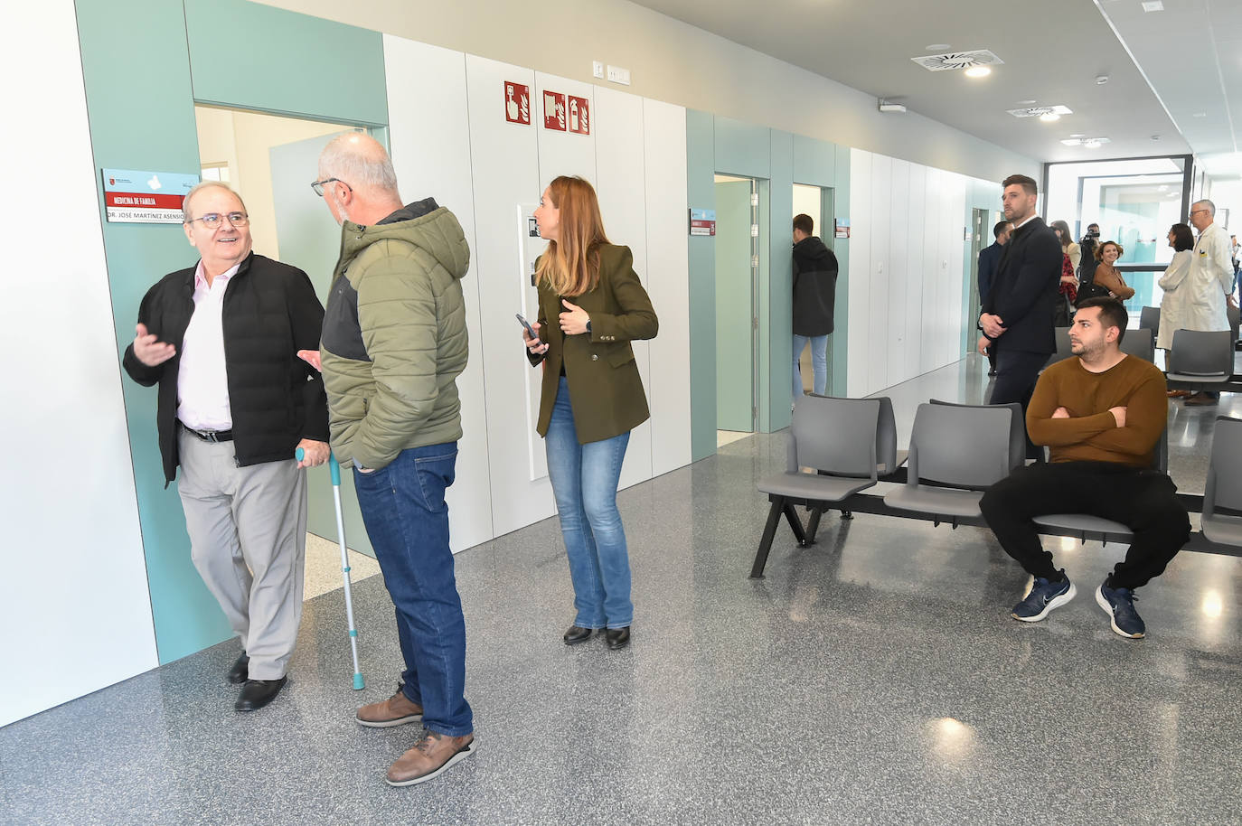 La inauguración del centro de salud de Sangonera la Verde