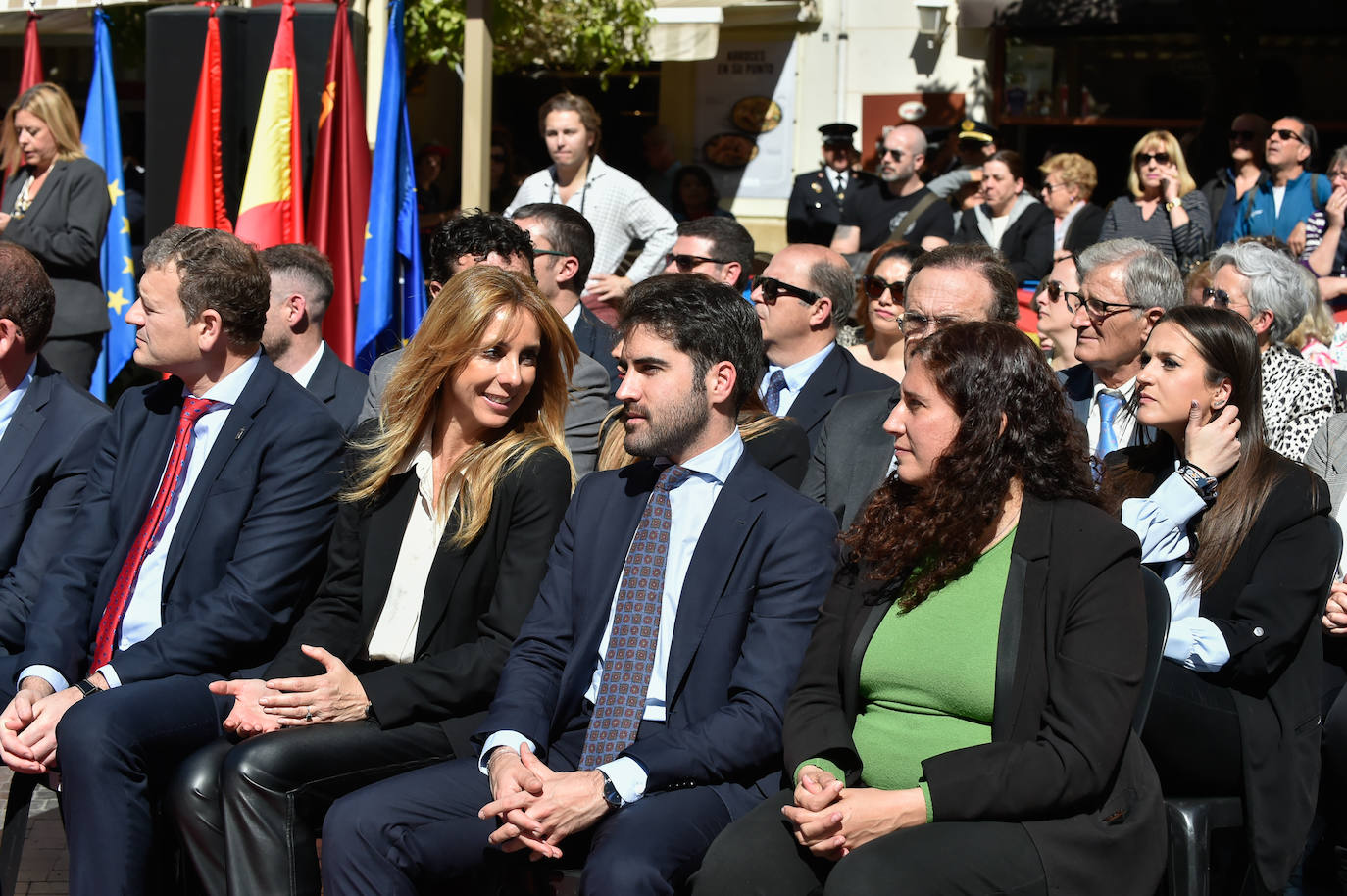 Las fotos del acto institucional de San Patricio en Murcia