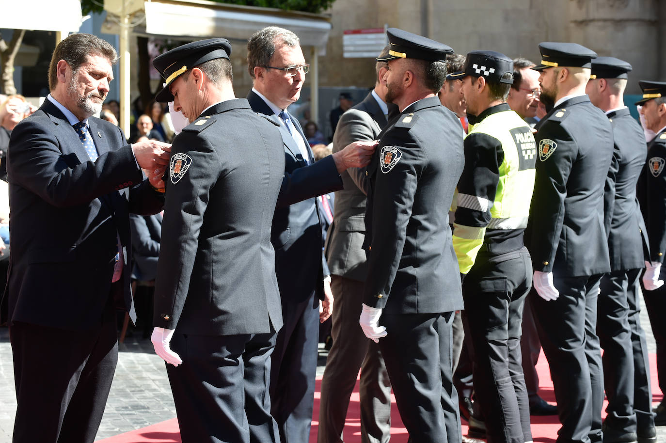 Las fotos del acto institucional de San Patricio en Murcia