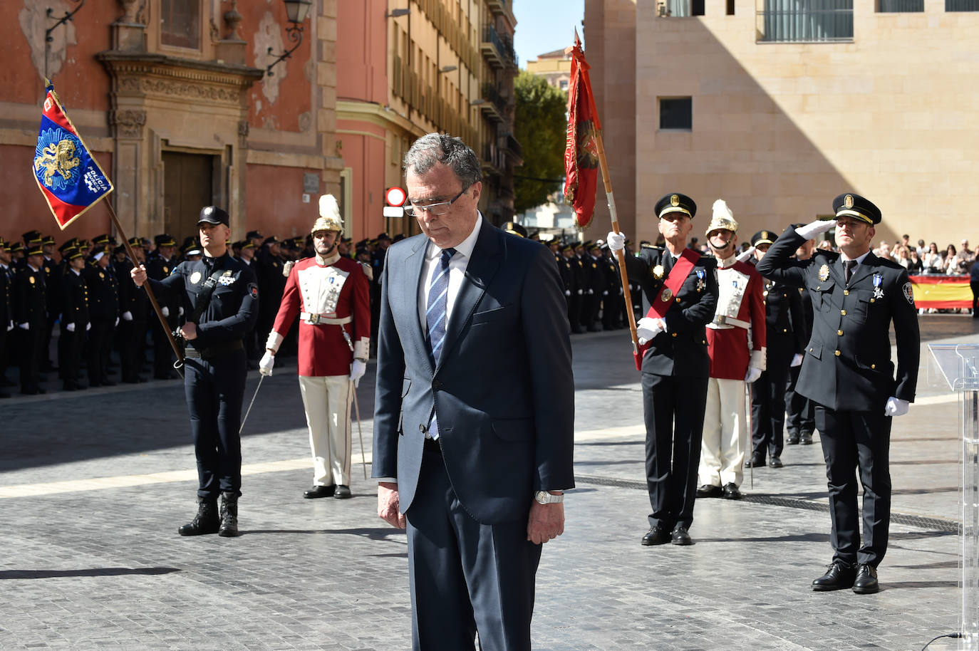 Las fotos del acto institucional de San Patricio en Murcia