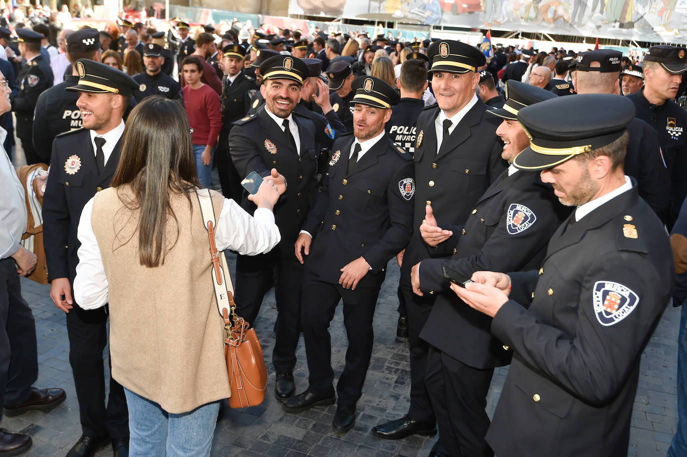 Las fotos del acto institucional de San Patricio en Murcia