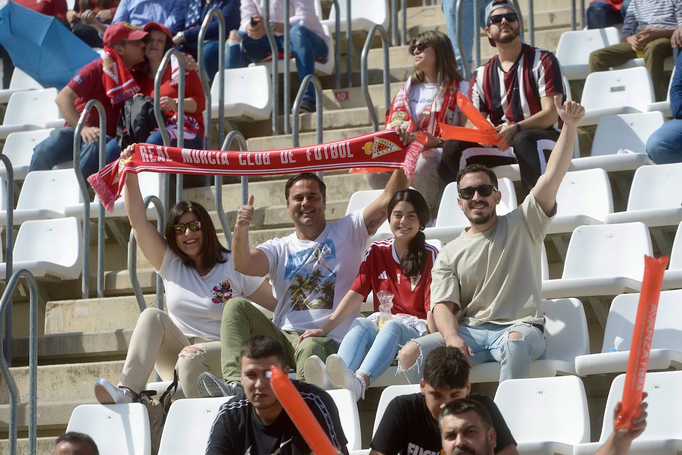 El empate del Real Murcia frente al Ibiza, en imágenes