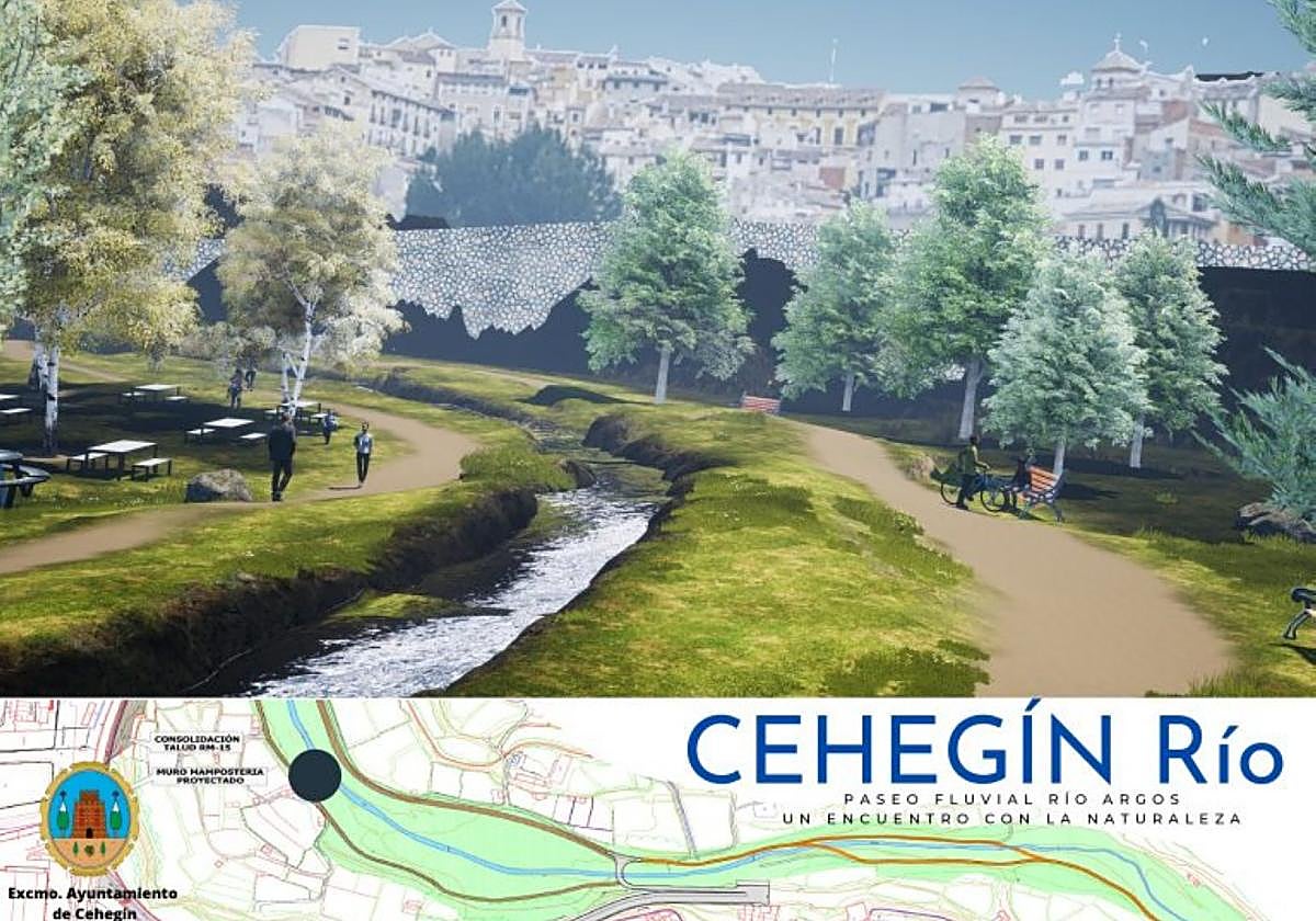 Imagen virtual de la presentación del proyecto.