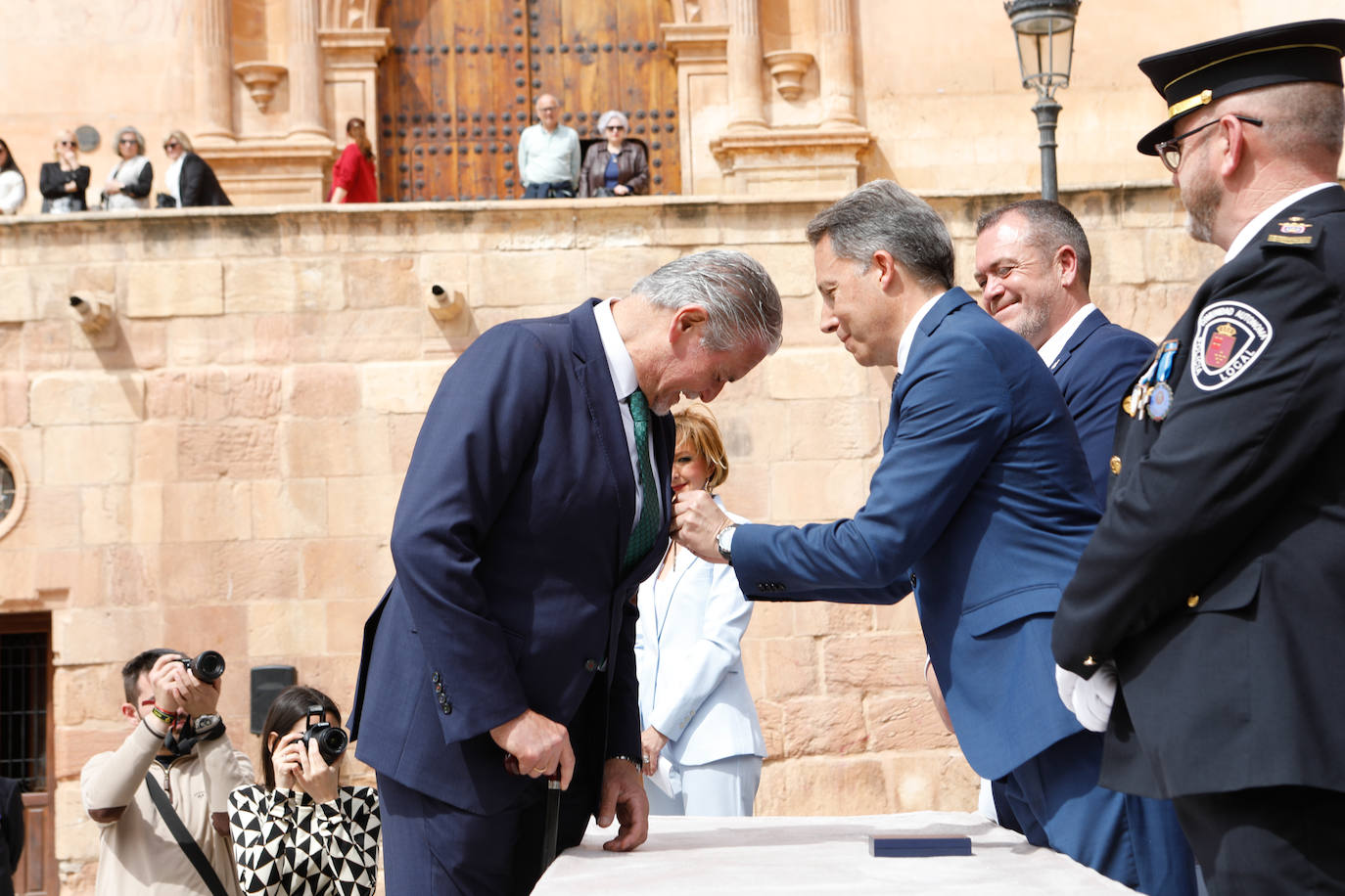 La celebración del día de San Patricio de la Policía Local de Lorca, en imágenes