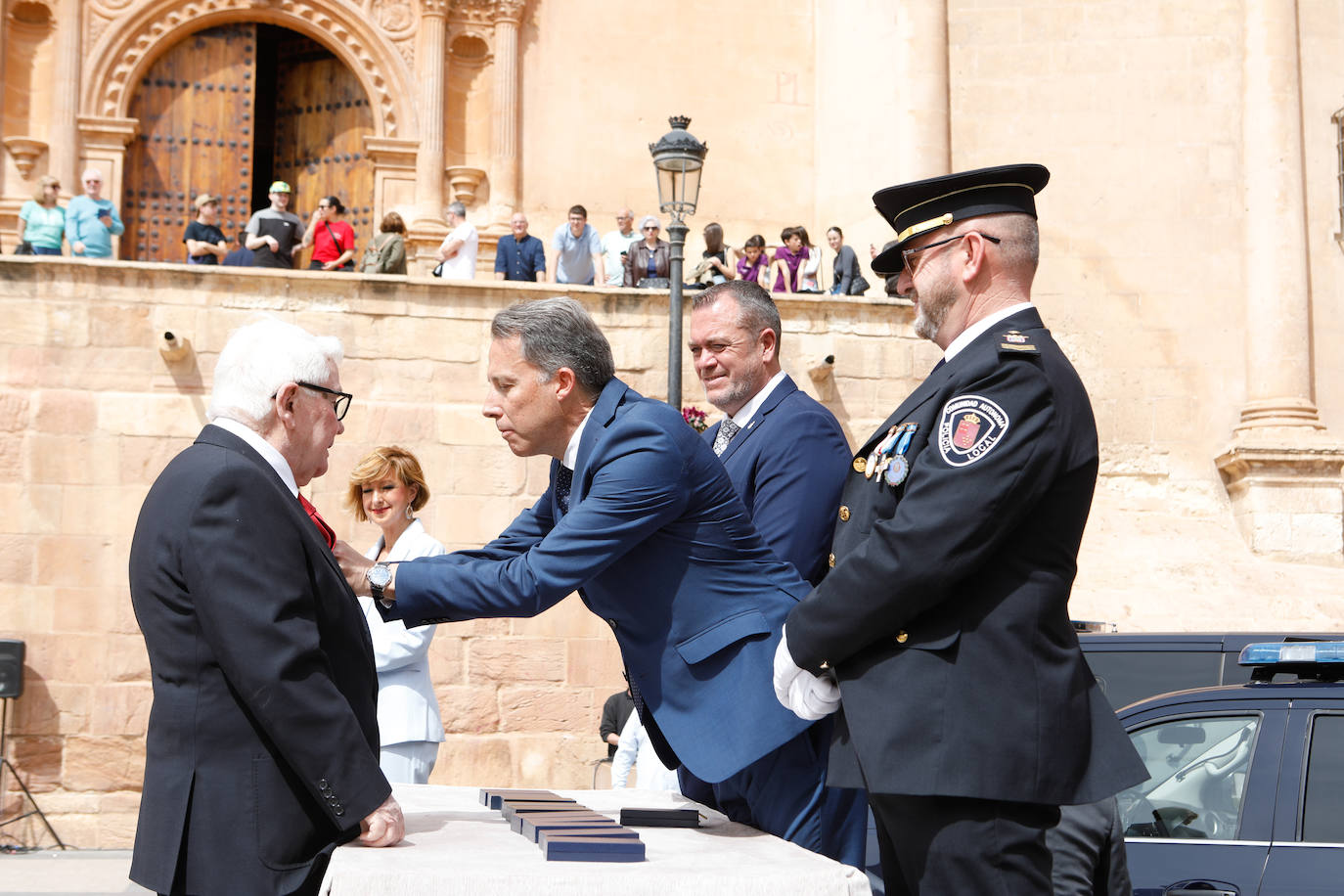 La celebración del día de San Patricio de la Policía Local de Lorca, en imágenes