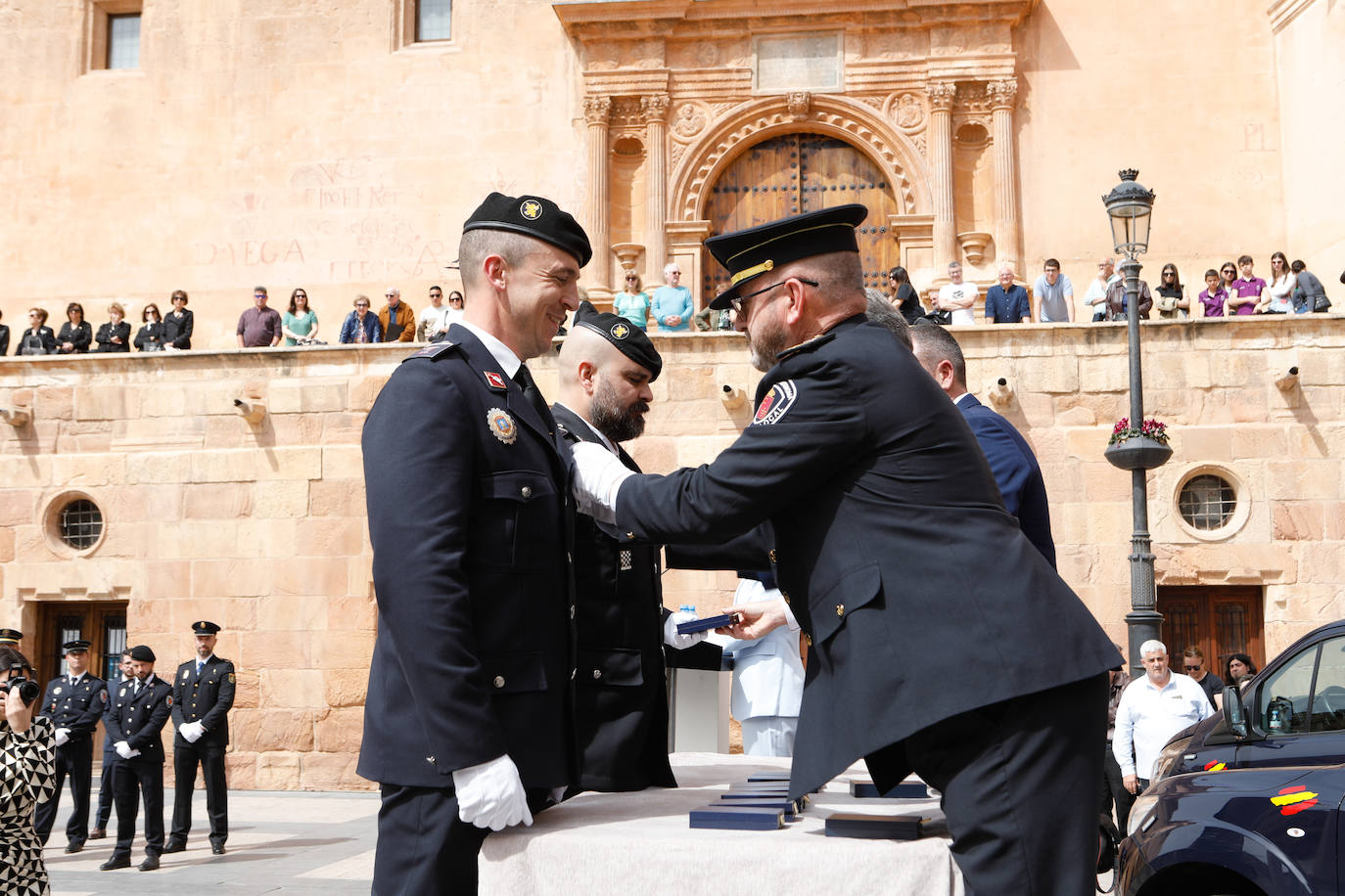 La celebración del día de San Patricio de la Policía Local de Lorca, en imágenes