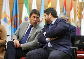 Carlos Mazón y Fernando López Miras, en un encuentro anterior.
