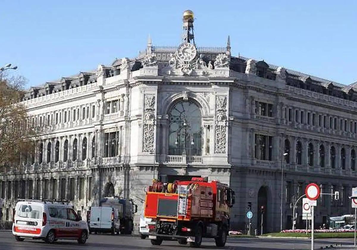 Fachada del Banco de España, en una imagen de archivo.