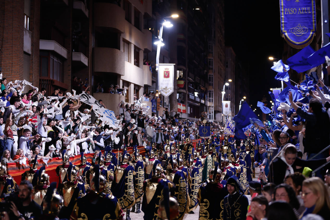 La procesión del Viernes de Dolores en Lorca, en imágenes