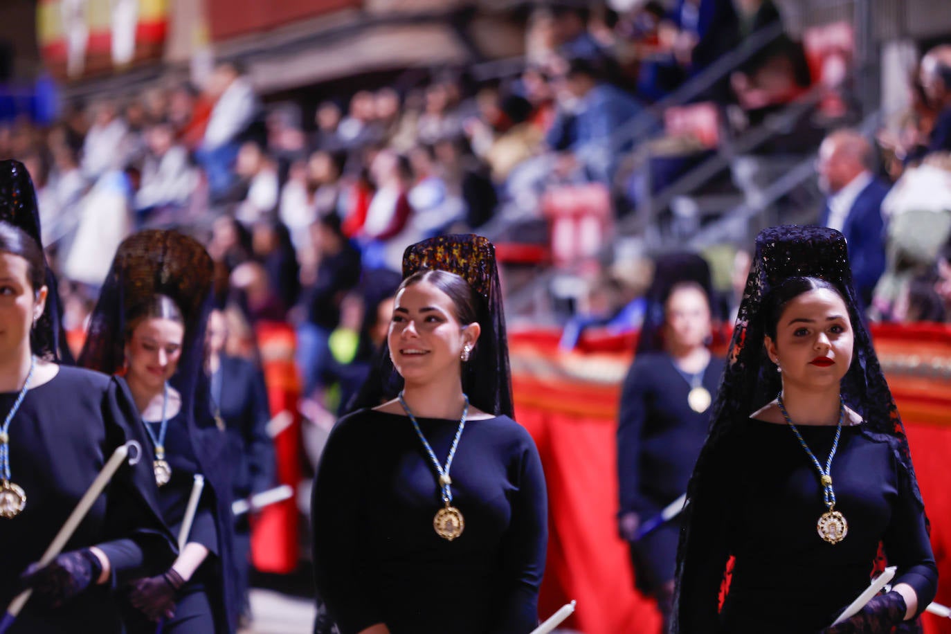 La procesión del Viernes de Dolores en Lorca, en imágenes