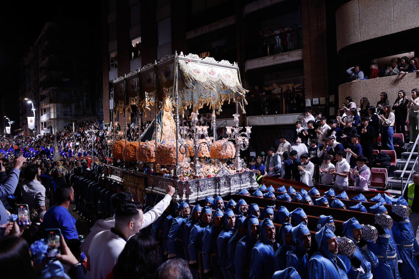 La procesión del Viernes de Dolores en Lorca, en imágenes