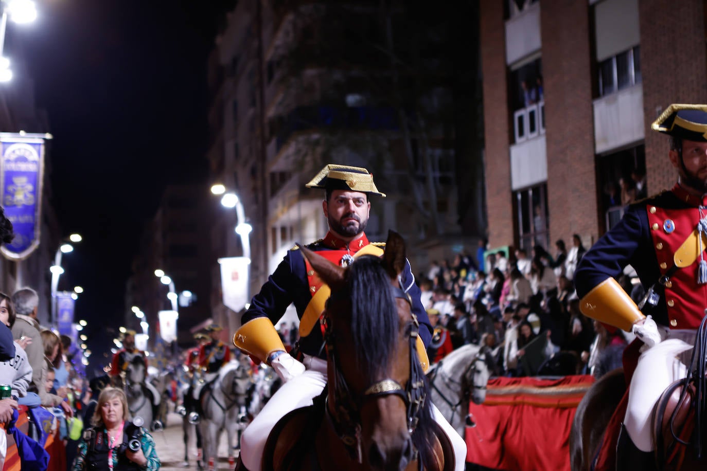 La procesión del Viernes de Dolores en Lorca, en imágenes