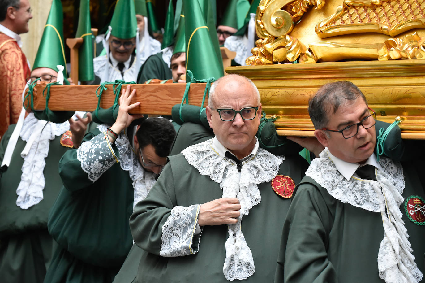 Suspendida la procesión del Cristo de la Esperanza en Murcia por la lluvia