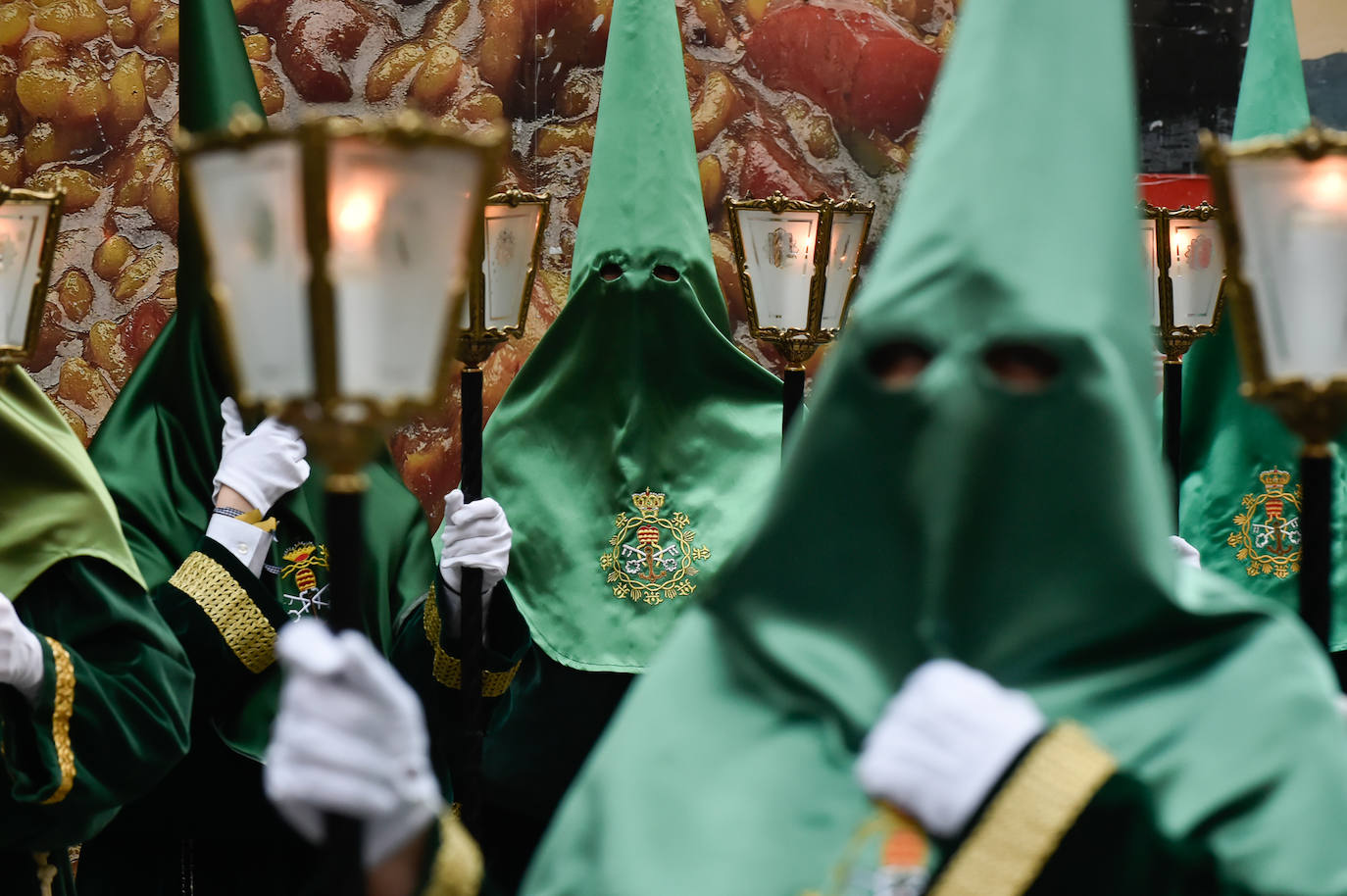 Suspendida la procesión del Cristo de la Esperanza en Murcia por la lluvia