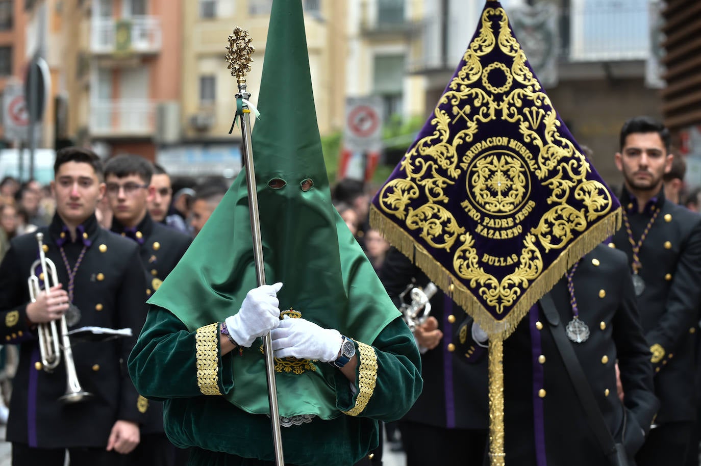 Suspendida la procesión del Cristo de la Esperanza en Murcia por la lluvia